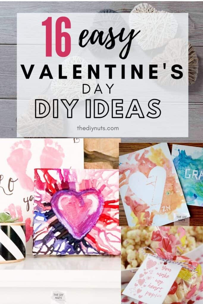 16 easy diy valentine's day diy ideas with heart projects