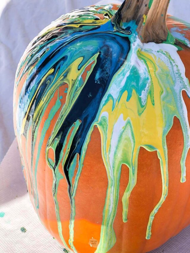 No-Carving Pumpkin Decorating Idea