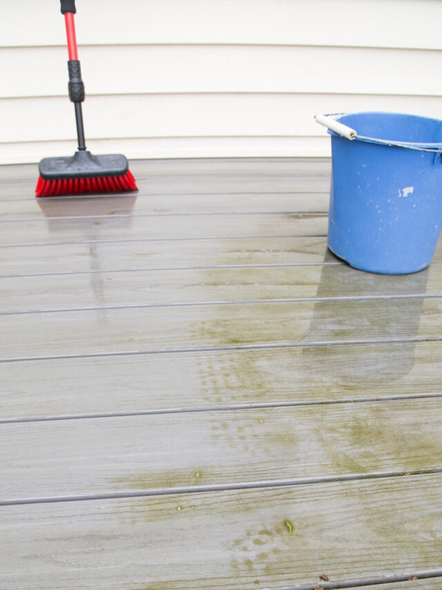 Easy Way To Clean Decking