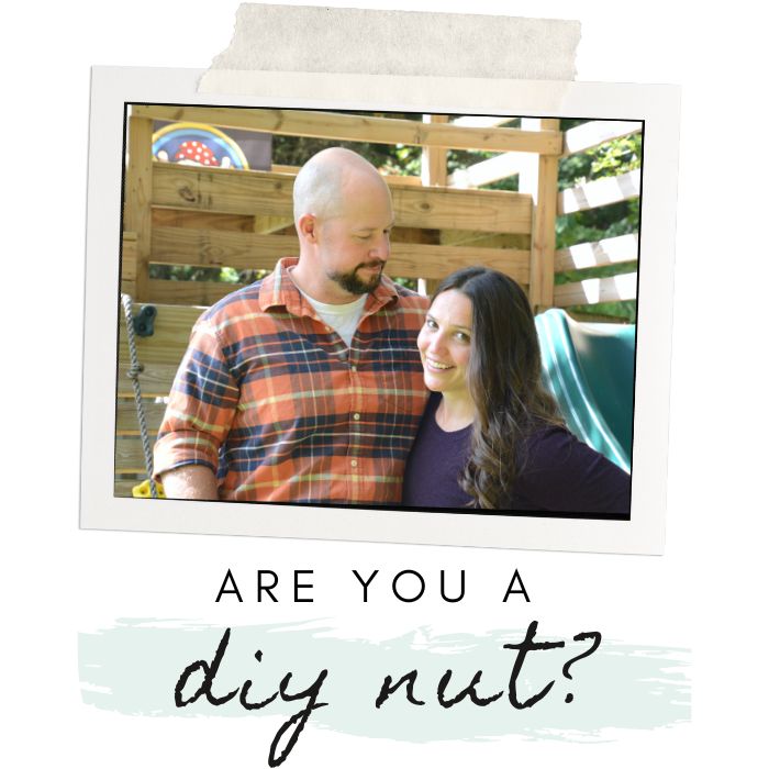Eric and Erin with text asking are you a DIY nut?