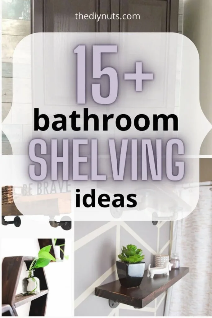 15+ bathroom shelving ideas