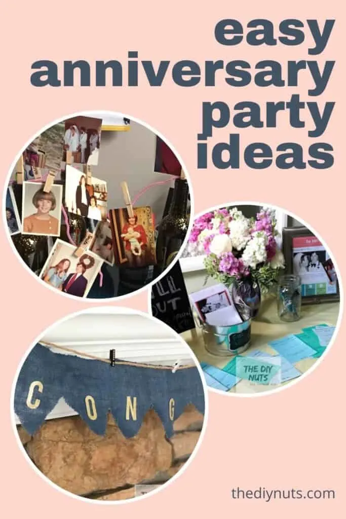 Easy anniversary party ideas