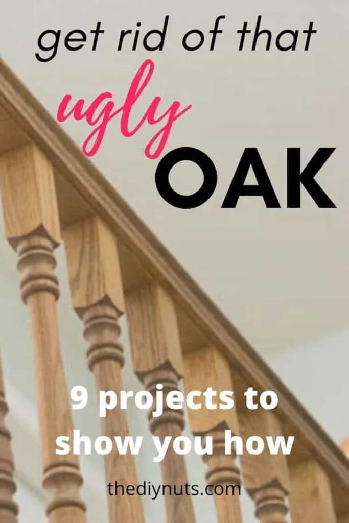 get rid of that ugly oak